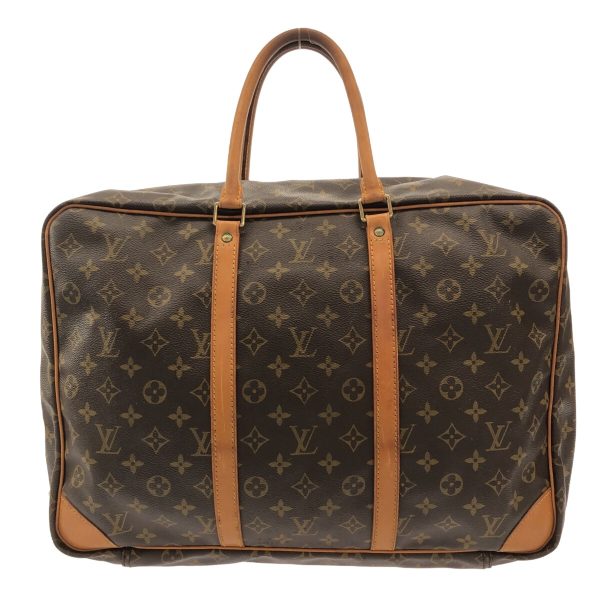 37182432 3 Louis Vuitton Sirius Monogram Canvas Boston Bag Brown