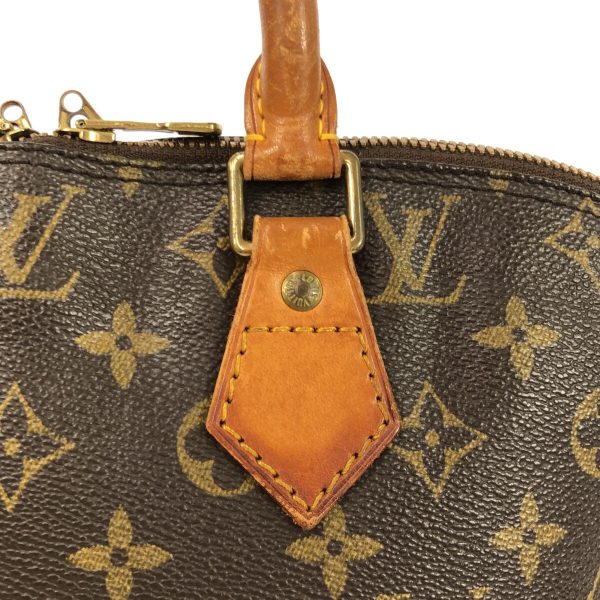 37182439 10 Louis Vuitton Alma Monogram Canvas Handbag Brown