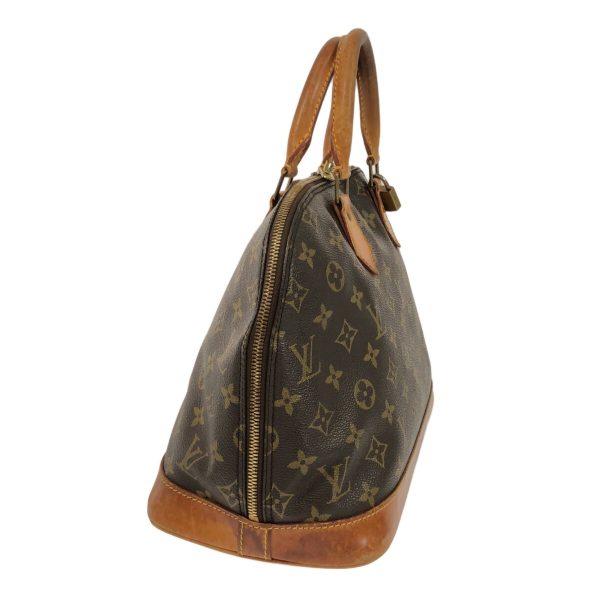 37182439 2 Louis Vuitton Alma Monogram Canvas Handbag Brown