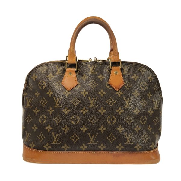 37182439 3 Louis Vuitton Alma Monogram Canvas Handbag Brown