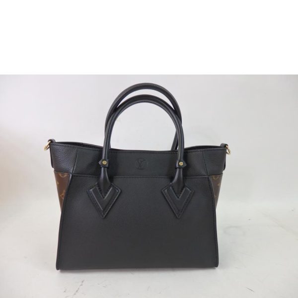 37185 2 Louis Vuitton On My Side PM Monogram Bag Noir