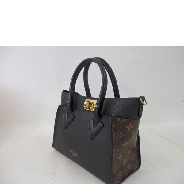 37185 3 Louis Vuitton On My Side PM Monogram Bag Noir