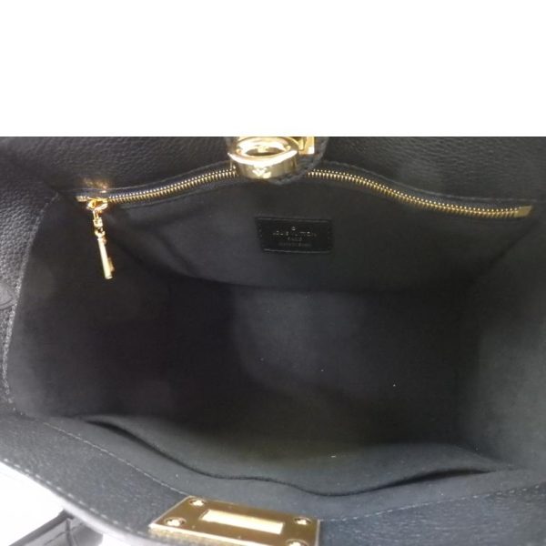 37185 6 Louis Vuitton On My Side PM Monogram Bag Noir