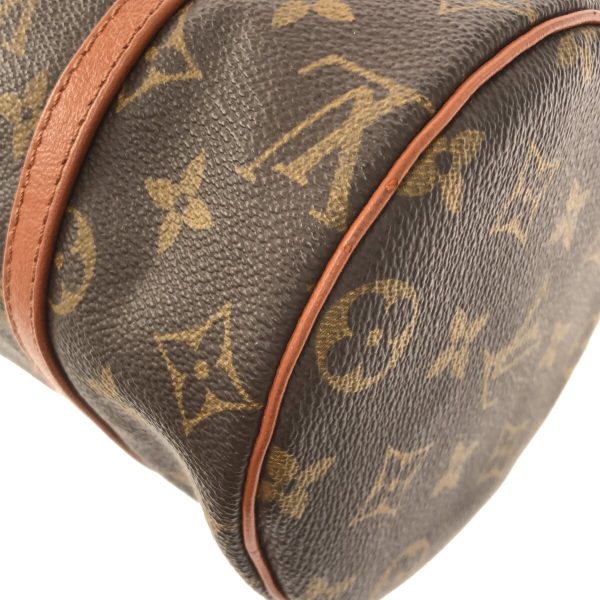 37186098 5 Louis Vuitton Vintage Papillon Monogram Canvas Handbag Brown