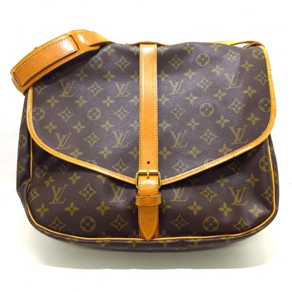 37194159 1 Louis Vuitton Saumur Canvas Monogram Shoulder Bag Brown