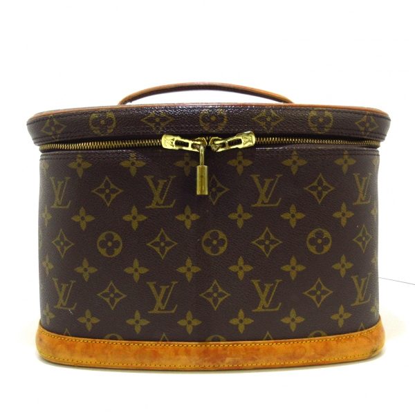 37194382 1 Louis Vuitton Nice Canvas Monogram Vanity Bag Brown