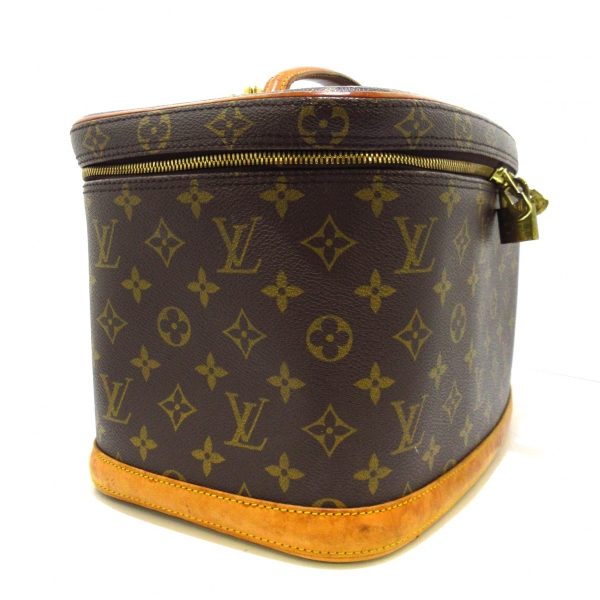 37194382 2 Louis Vuitton Nice Canvas Monogram Vanity Bag Brown