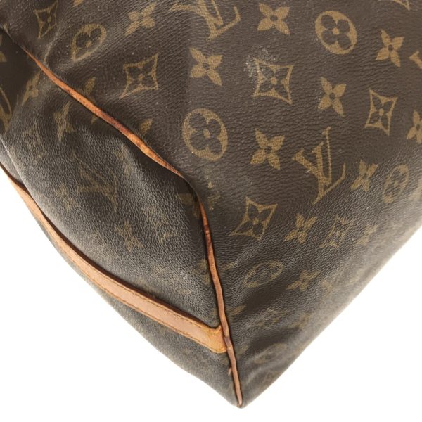 37214116 5 Louis Vuitton Keepall Bandouliere Monogram Canvas Boston Bag Brown