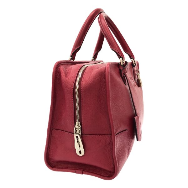 37215449 2 Loewe Amazona 36 Handbag Leather Red