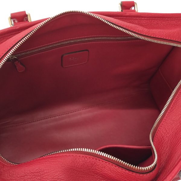 37215449 6 Loewe Amazona 36 Handbag Leather Red