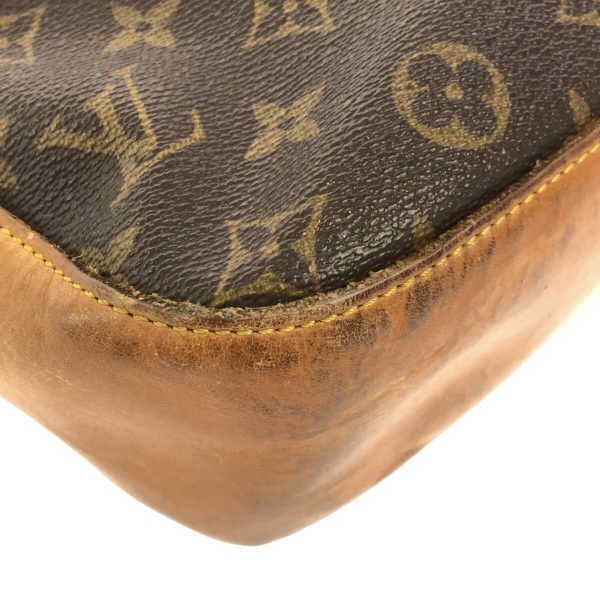 37215599 5 Louis Vuitton Bagadelle Monogram Canvas Shoulder Bag Brown