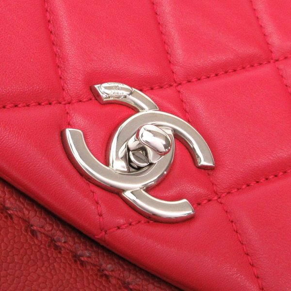 37215706 10 Chanel Shoulder Bag Caviar Lambskin Red