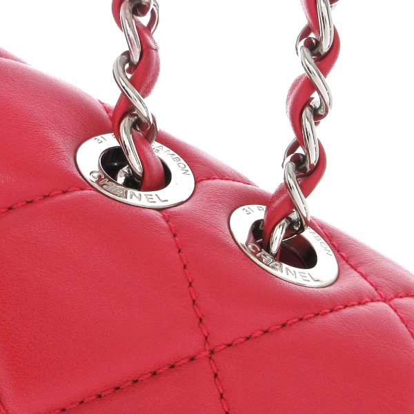 37215706 9 Chanel Shoulder Bag Caviar Lambskin Red