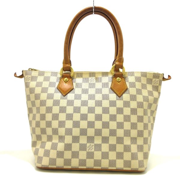 37216159 1 Louis Vuitton Saleya Damier Canvas Handbag Azure