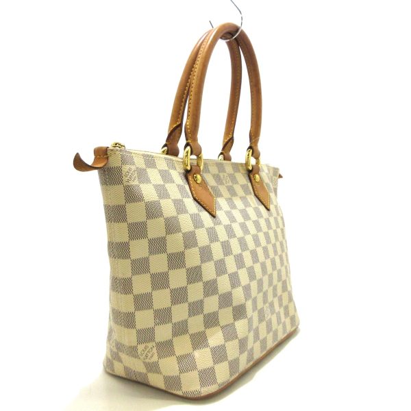 37216159 2 Louis Vuitton Saleya Damier Canvas Handbag Azure