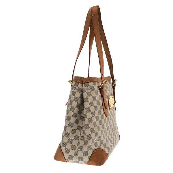 37217317 2 Louis Vuitton Hampstead Damier Canvas Shoulder Bag Azure