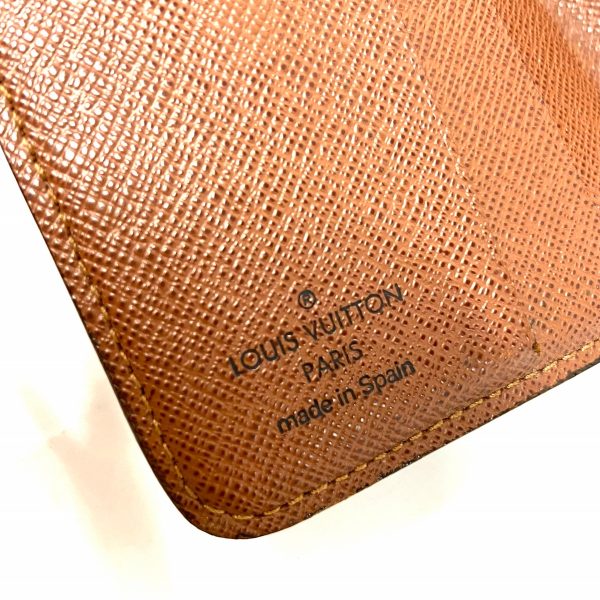 37217964 5 Louis Vuitton Compact Zip Monogram Canvas Bifold Wallet Brown