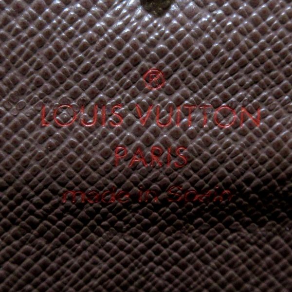 37218702 5 Louis Vuitton Portefeuille Sarah Damier Canvas Long Wallet Ebene