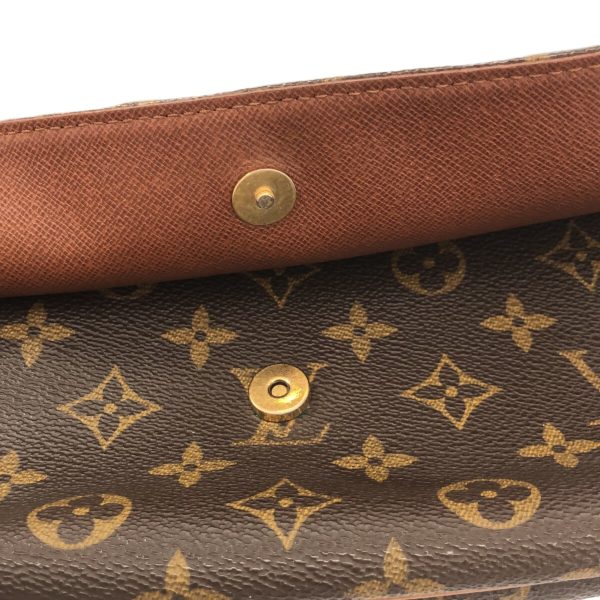 37218749 11 Louis Vuitton Musette Tango Monogram Canvas Shoulder Bag Brown