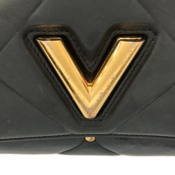 37219451 13 Louis Vuitton Twist Lamb Leather Shoulder Bag Noir