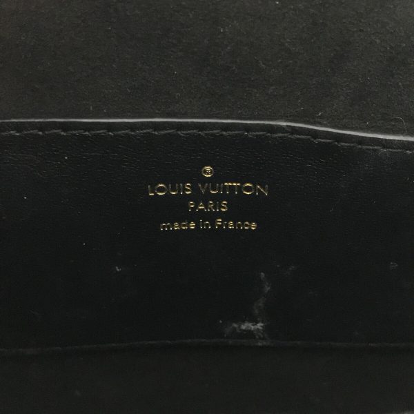 37219451 7 Louis Vuitton Twist Lamb Leather Shoulder Bag Noir