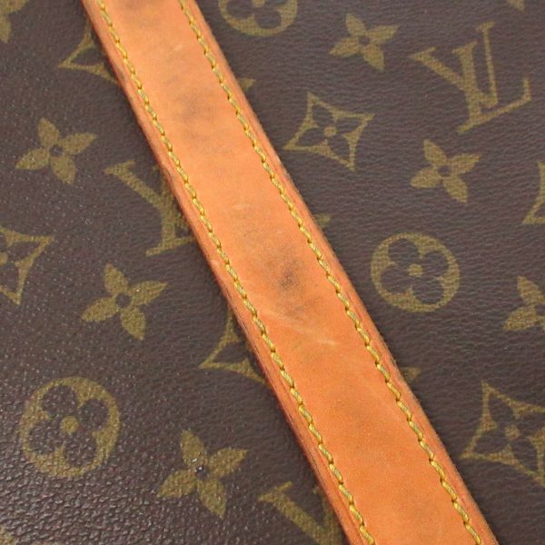 37221135 13 Louis Vuitton Keepall Monogram Canvas Boston Bag Brown