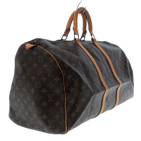 37221135 2 Louis Vuitton Keepall Monogram Canvas Boston Bag Brown