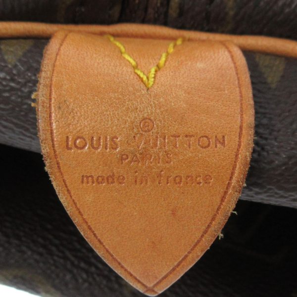 37221135 7 Louis Vuitton Keepall Monogram Canvas Boston Bag Brown