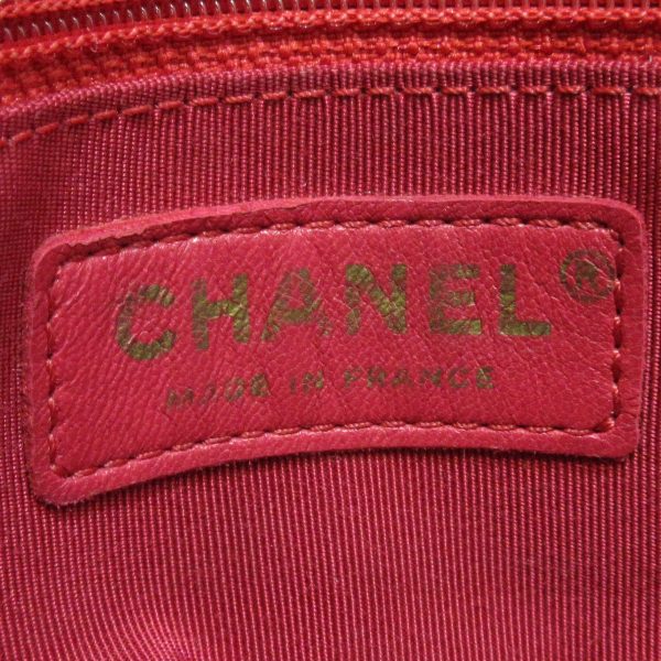 37221523 7 Chanel Single Flap Matelasse Shoulder Bag Enamel Leather Red