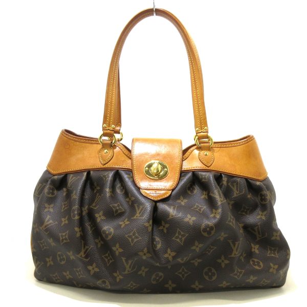 37221524 1 Louis Vuitton Boesi Monogram Canvas Handbag Brown