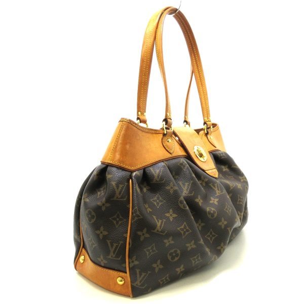 37221524 2 Louis Vuitton Boesi Monogram Canvas Handbag Brown