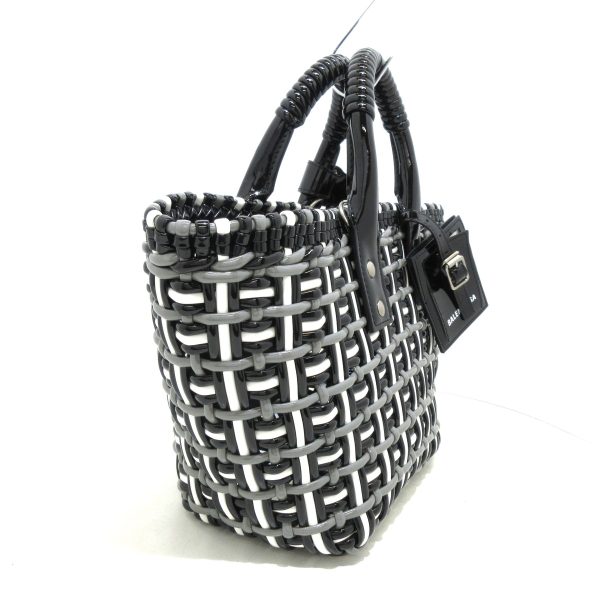 37221987 2 Balenciaga Bistro XS Basket Tote Bag Black