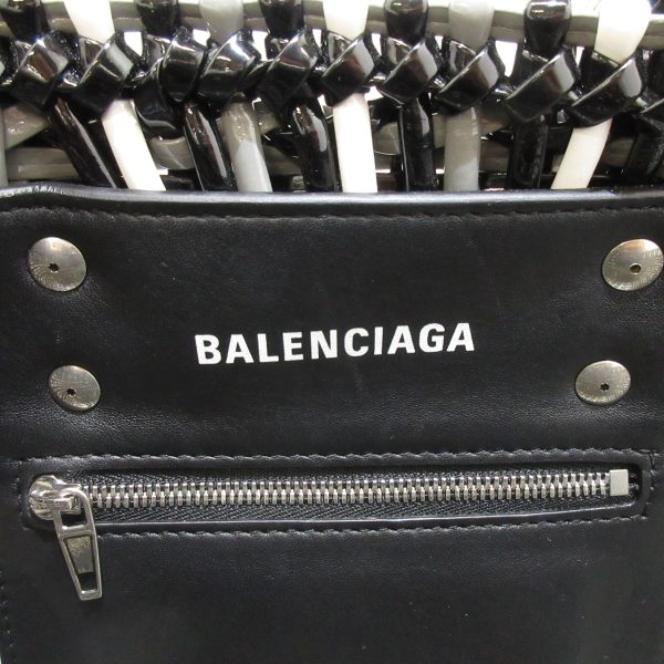 37221987 7 Balenciaga Bistro XS Basket Tote Bag Black