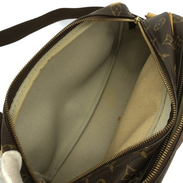 37222147 6 Louis Vuitton Reporter Canvas x Leather Shoulder Bag Brown