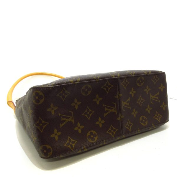 37222256 4 Louis Vuitton Looping Monogram Canvas Shoulder Bag Brown