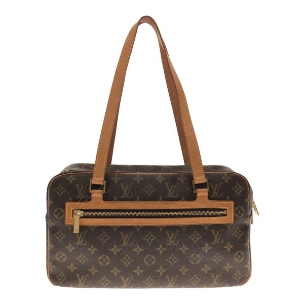 37230258 1 Louis Vuitton Cite Canvas Monogram Shoulder Bag Brown