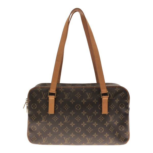 37230258 3 Louis Vuitton Cite Canvas Monogram Shoulder Bag Brown