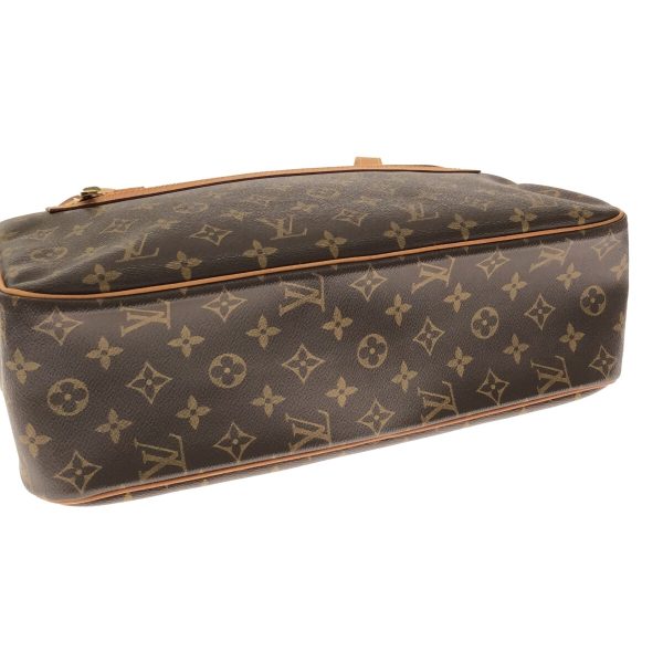 37230258 4 Louis Vuitton Cite Canvas Monogram Shoulder Bag Brown