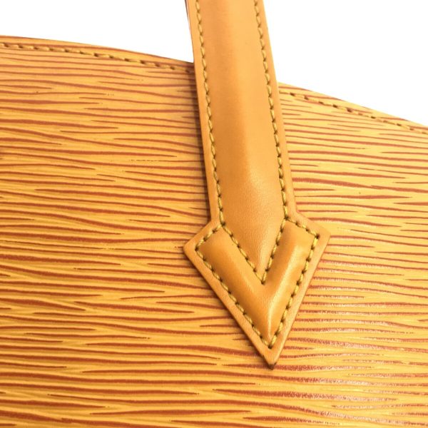 37244080 10 Louis Vuitton Saint Jacques Leather Handbag Jaune