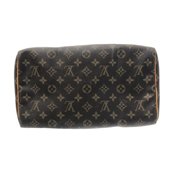 37251438 4 Louis Vuitton Speedy Canvas Monogram Handbag Brown