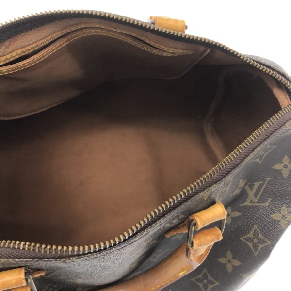 37251438 6 Louis Vuitton Speedy Canvas Monogram Handbag Brown