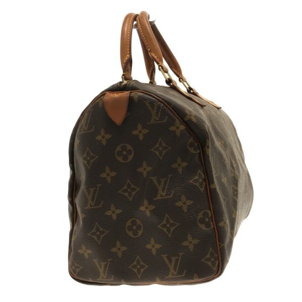 37252947 2 Louis Vuitton Speedy Canvas Monogram Handbag Brown