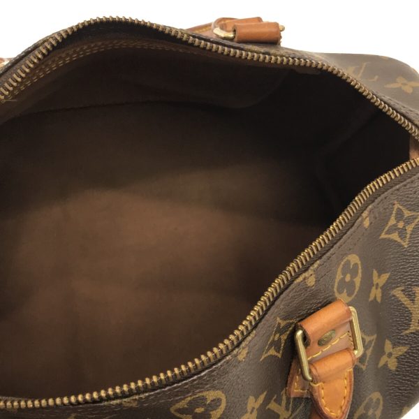 37252947 6 Louis Vuitton Speedy Canvas Monogram Handbag Brown