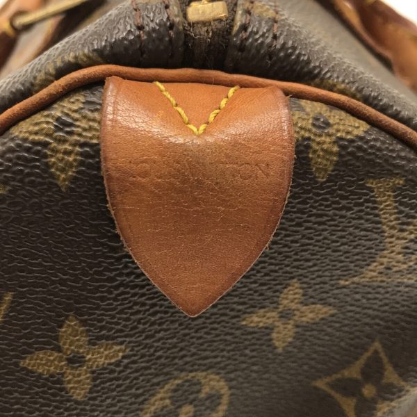 37252947 7 Louis Vuitton Speedy Canvas Monogram Handbag Brown