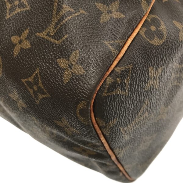 37258352 5 Louis Vuitton Speedy Canvas Monogram Handbag Brown