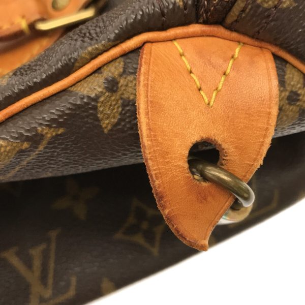 37261518 12 Louis Vuitton Speedy Canvas Monogram Handbag Brown