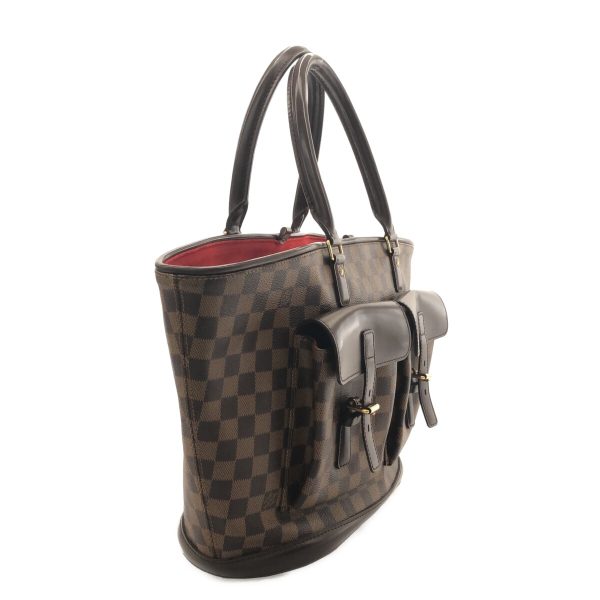 37268816 2 Louis Vuitton Manosque Damier Canvas Shoulder Bag Ebene