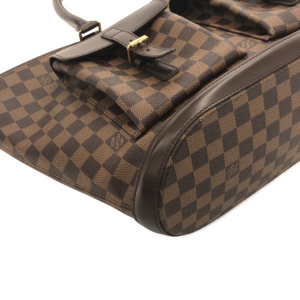 37268816 5 Louis Vuitton Manosque Damier Canvas Shoulder Bag Ebene