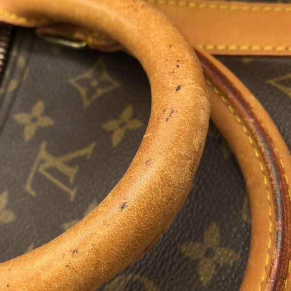 37268842 12 Louis Vuitton Keepall Canvas Monogram Boston Bag Brown