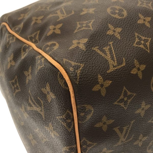 37268842 5 Louis Vuitton Keepall Canvas Monogram Boston Bag Brown